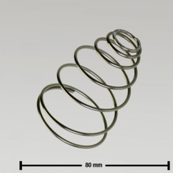 0006-4037-300 Коническая спиральная пружина 41x15,4x1,7x50-5Wdg SSt