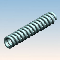 7071-1821-080 Нажимная пружина 30x6,5x150-16,5 WDG